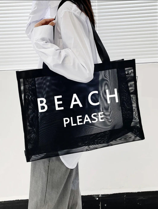 Beach Please Tote Bag