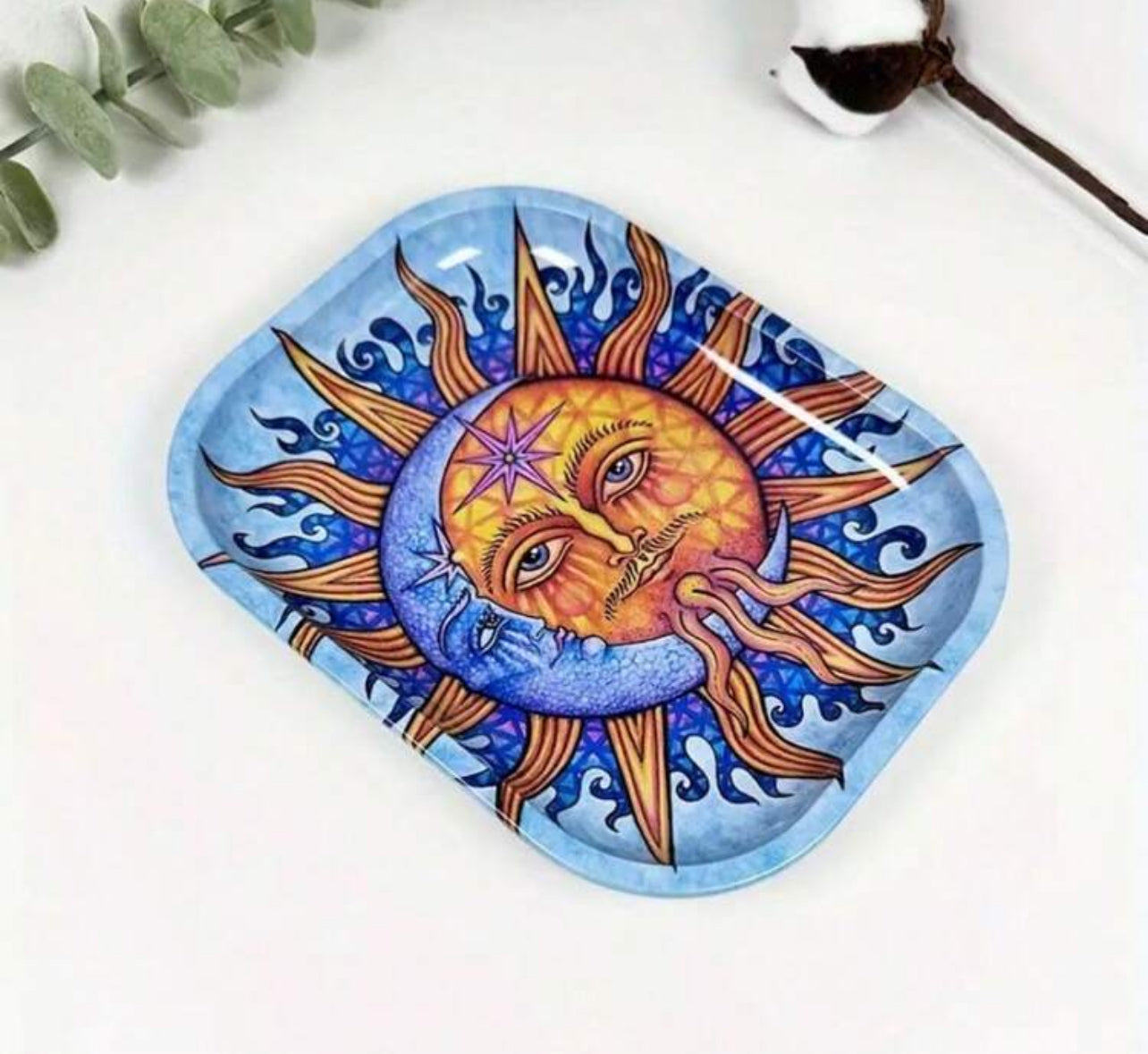 Sun and Moon Rolling Tray