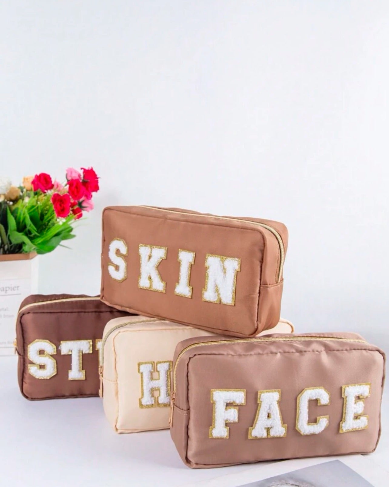 4pc Cosmetic Bags