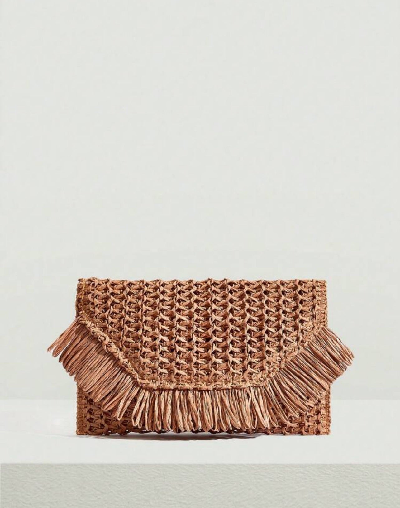 Straw Woven Clutch