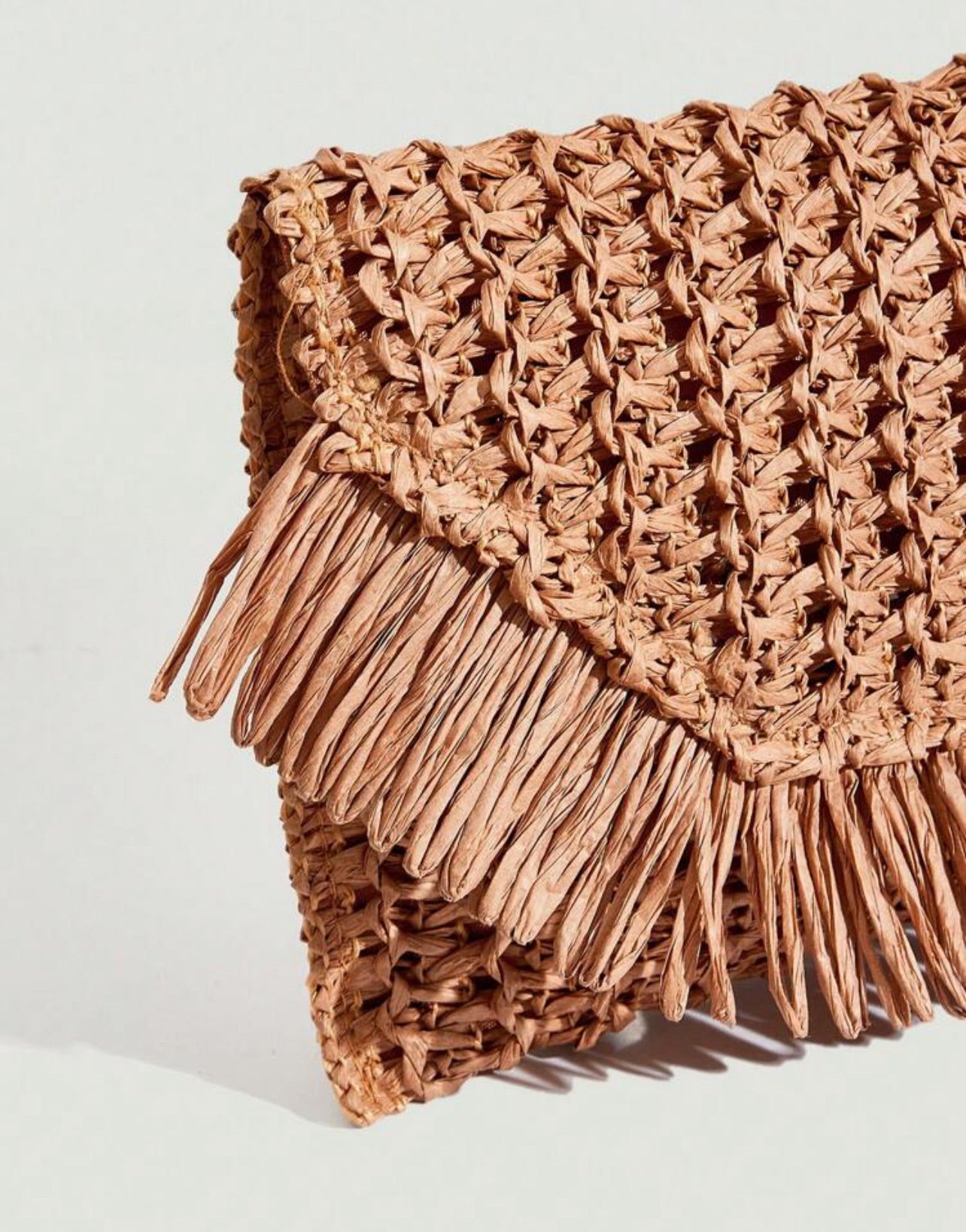 Straw Woven Clutch