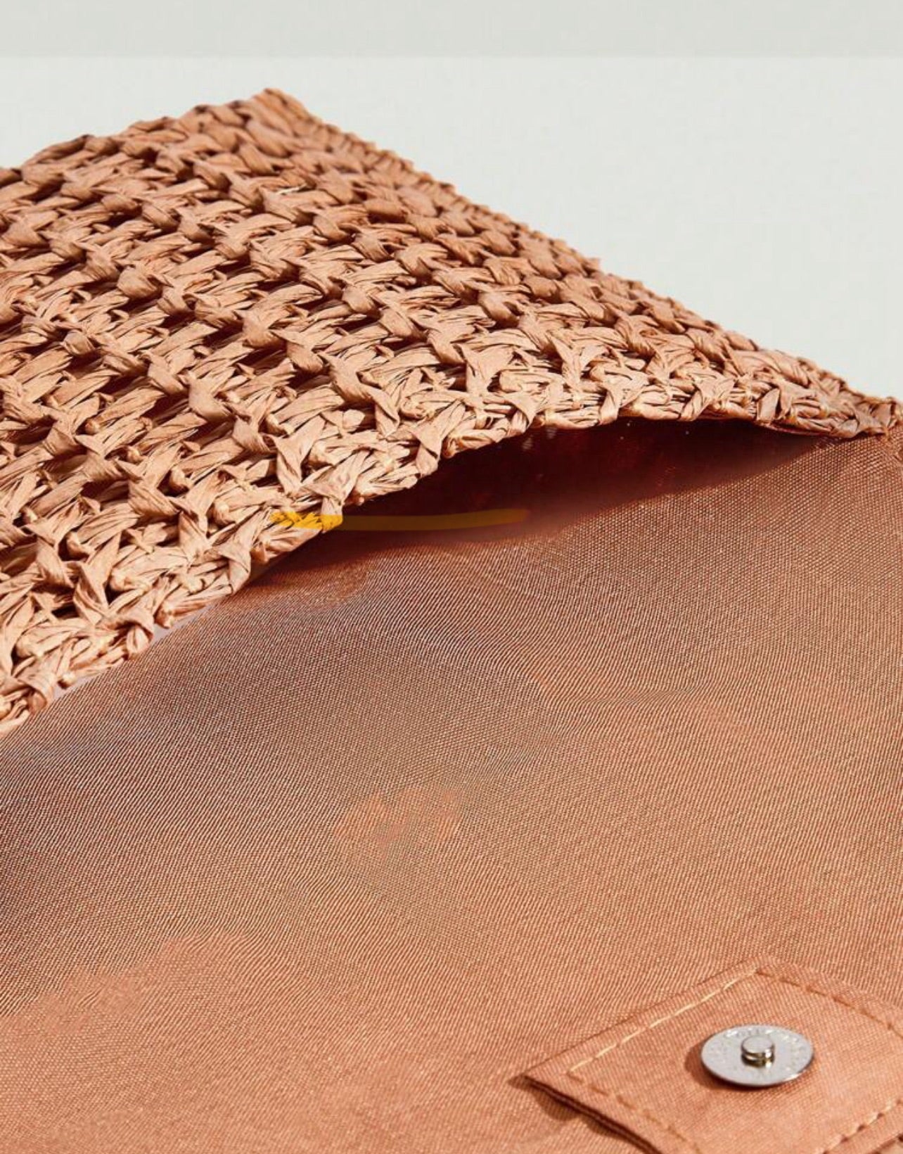 Straw Woven Clutch