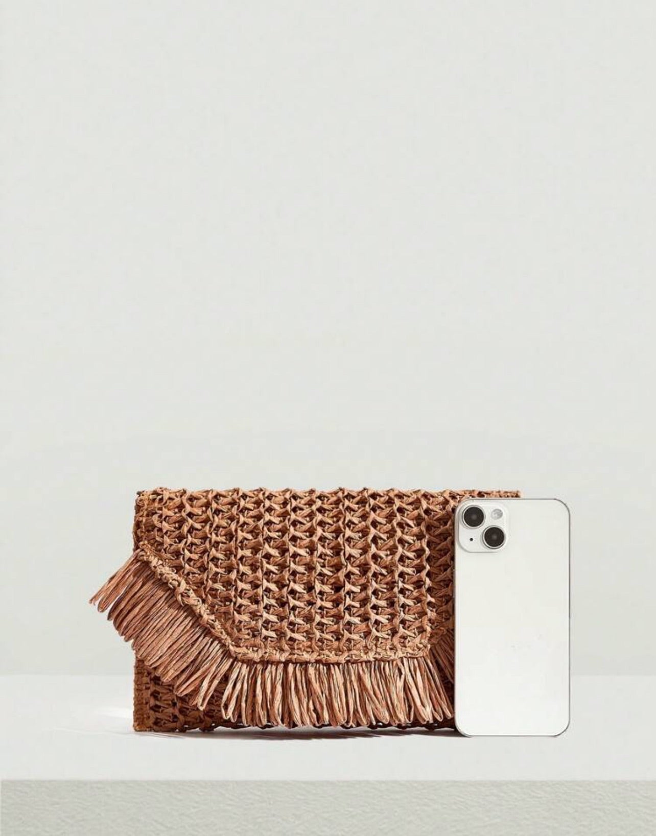 Straw Woven Clutch