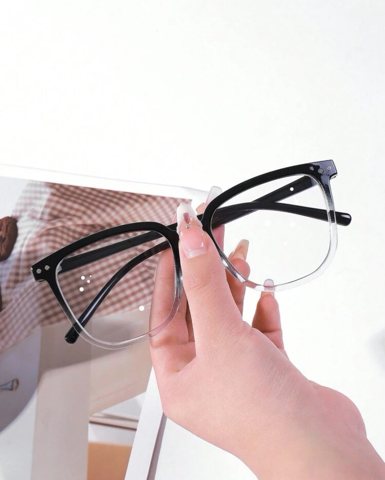 Black Full-Rim Eyeglasses