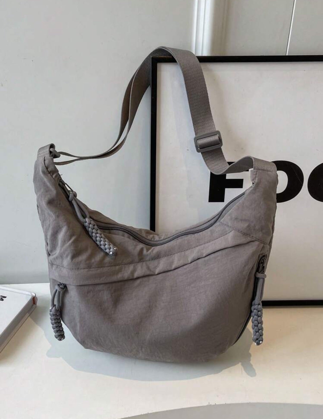 Nylon Cloth Shoulder Bag