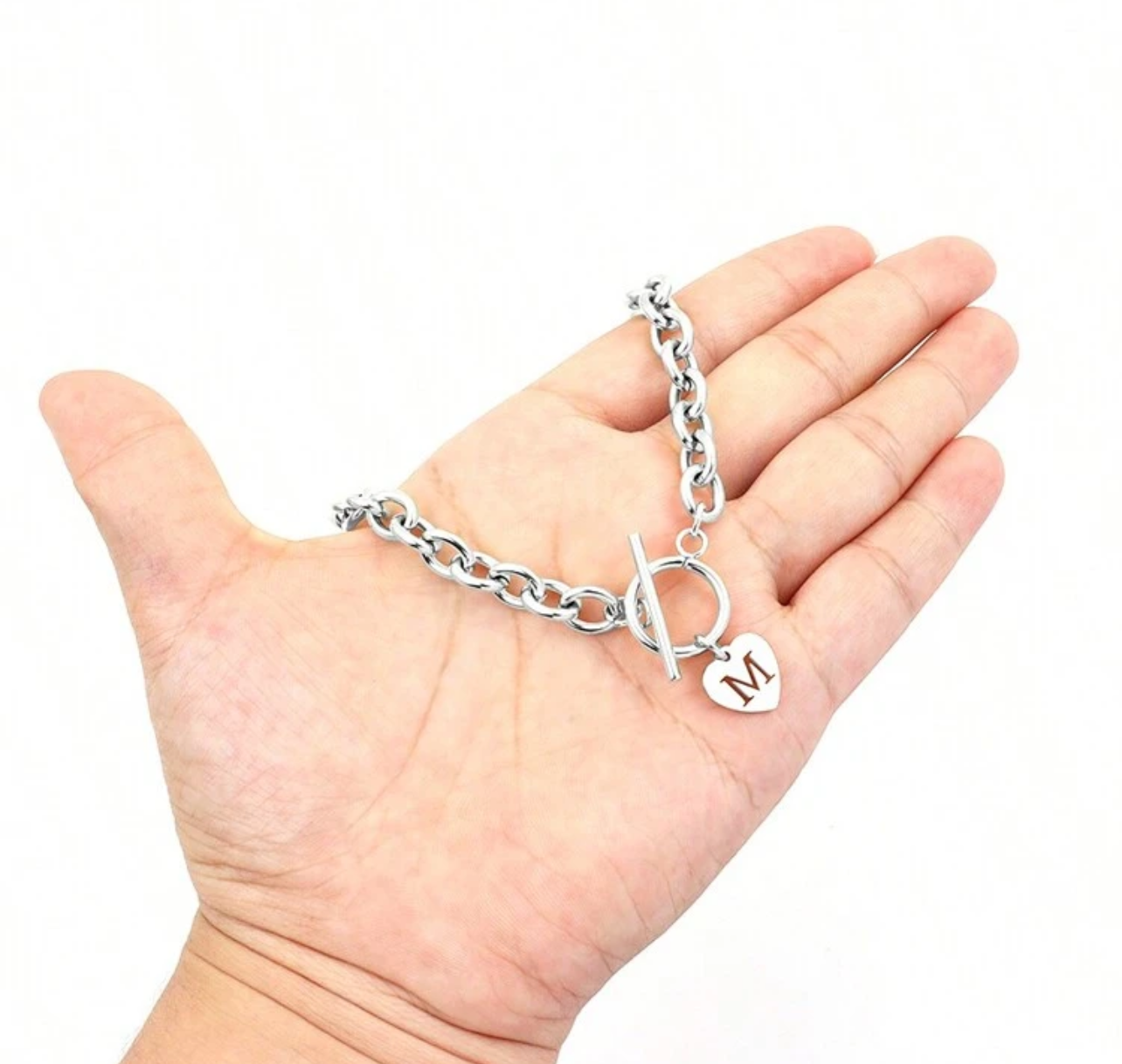 Initial Pendant Chain (Letter K)