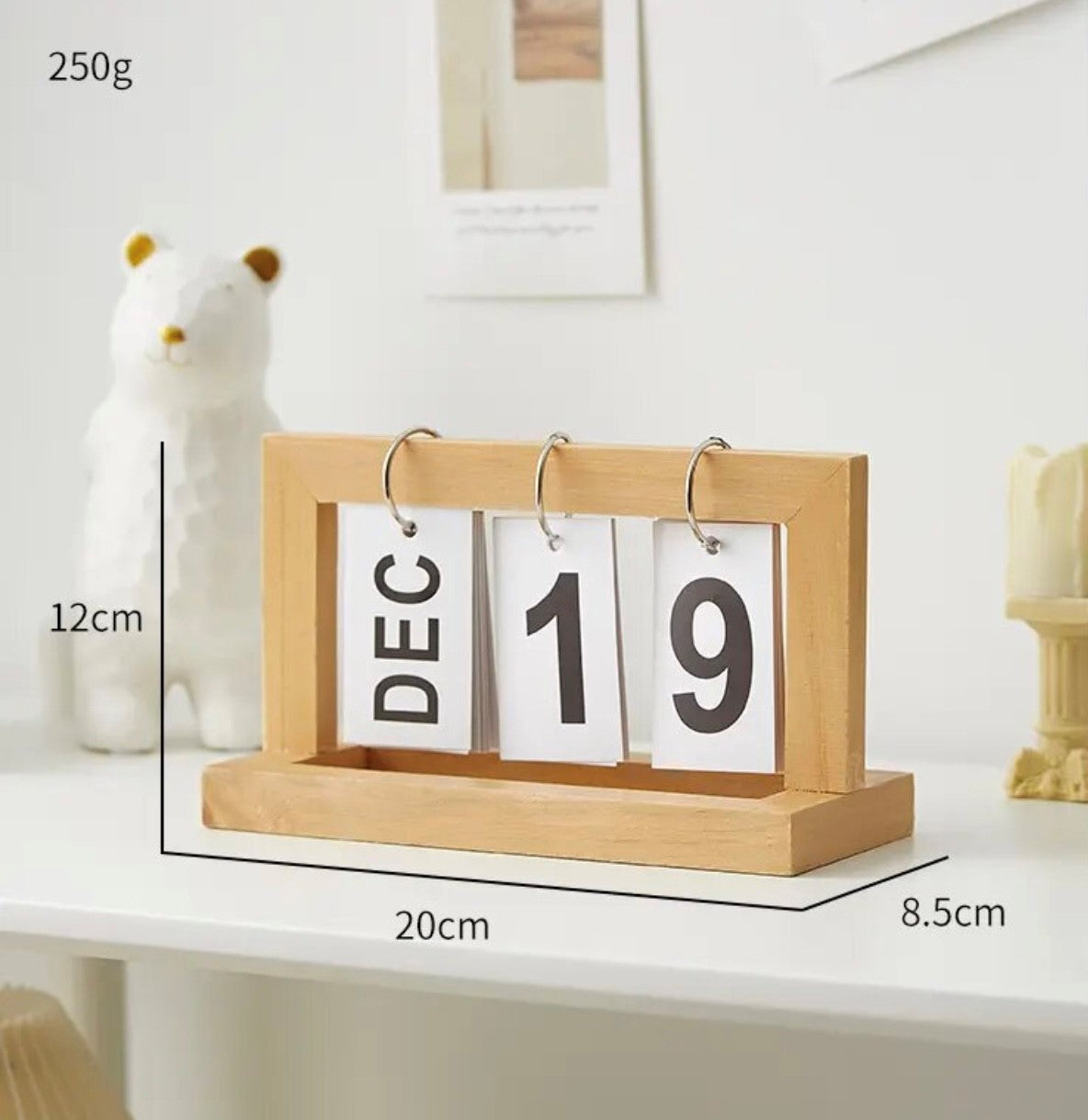 Wooden Calendar