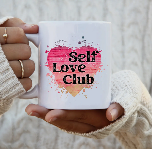 Self Love Club Coffee Cup