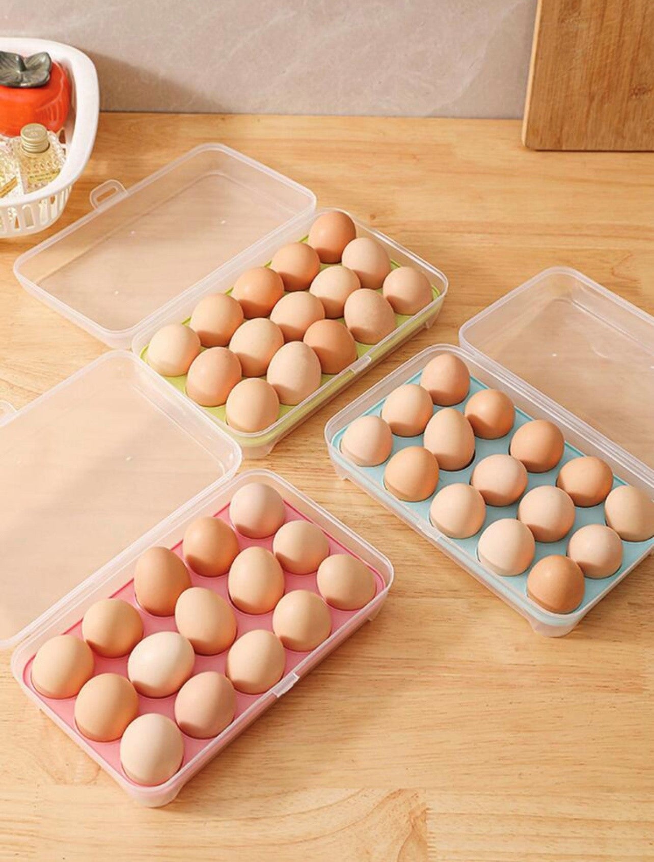 Egg Storage Box-Blue