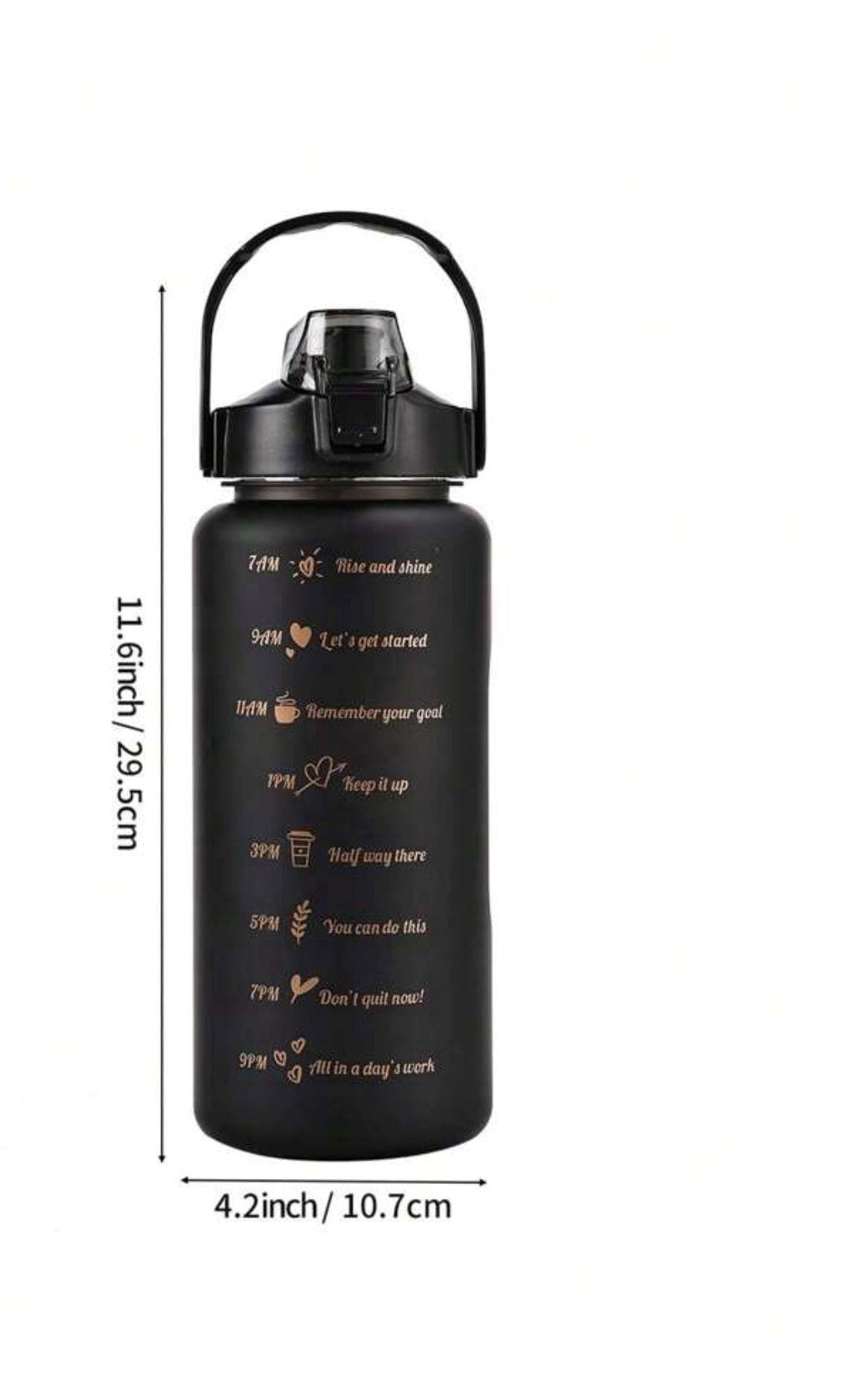 Water Bottle - Black