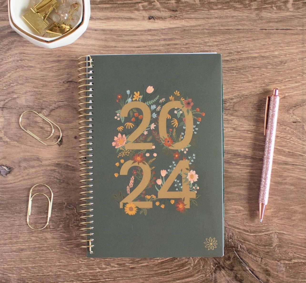 2024 Calendar Year 5x8 Soft Cover Planners - Dreams in Blossom