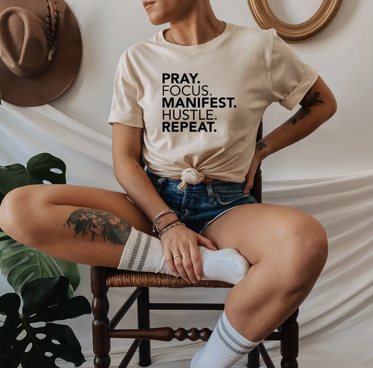 Pray & Focus Tee